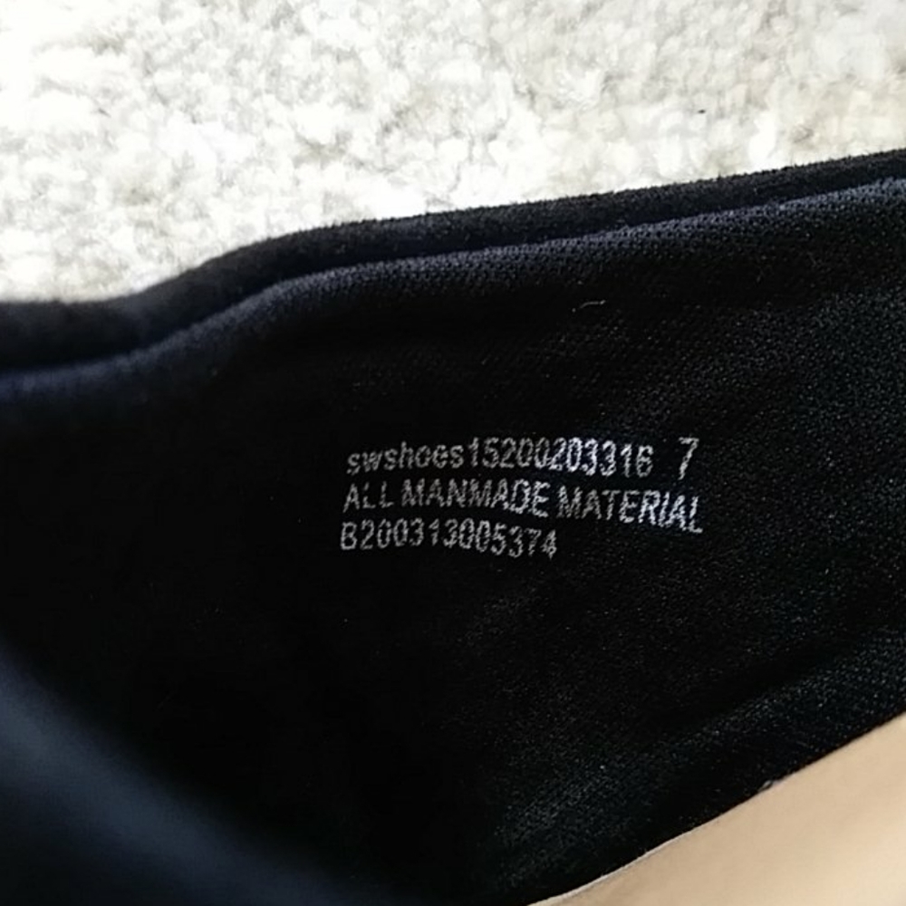 She & In Pointed Toe Slider Flats Size 7 - Picture 3 of 10